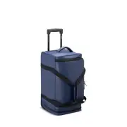 DELSEY Paris Raspail Carry On Rolling Wheeled Duffle Bag, Blue Carry-On