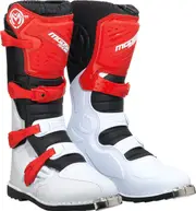 [Moose Offroad] Moose Racing Qualifier MX, boots , color: Red/White/Black , size: 13 US