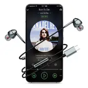 HIFI Bass Stereo Wired Earbuds Headset In-Ear Earphone Type-C Headphone