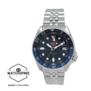 Seiko 5 Sports Automatic GMT SKX Sports Stainless Steel Band Watch SSK003K1