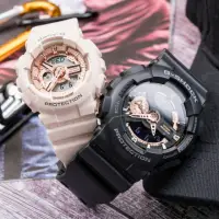 在飛比找momo購物網優惠-【CASIO 卡西歐】G-SHOCK & BABY-G 心心