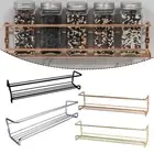 Customizable Configuration Hanging Spice Rack Shelf for Personalized Storage