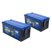 Adventure Kings 2x 200Ah Lithium LiFePO4 Battery Prismatic Cell