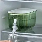 with Faucet Kettle Tea Pots Dispenser Plastic Fridge Can for Drink Drinkware