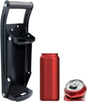 Can Crusher Wall Mounted Aluminum Can Crusher 16Oz 12Oz 8Oz Heavy Duty Can Crush