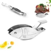 Stainless Steel Lemon Squeezer Fish Shape Lemon Juicer Manual Lime Squeezers