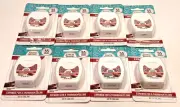 8x GuruNanda Expandable Waxed Dental Floss Deep Cleaning - Cinnamon Flavor 55 YD