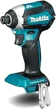 Makita 1/4" Hex Impact Driver DTD153Z 18V Mobile Brushless Impact Driver (Tool Skin Only, No Battery in plain packaging)