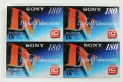 4x Sony DV-180MEM2 Digital Videocassette (180 min, IC Memory)