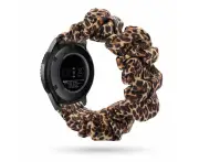 Scrunchies Watch Straps Compatible with the Casio MDV-107 - Leopard