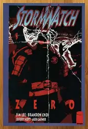 1993 Image Comics Stormwatch Zero Print Ad/Poster Jim Lee J Scott Campbell 90s