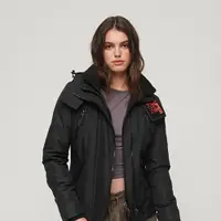 在飛比找蝦皮商城優惠-【Superdry】女裝 外套 防風防潑水 經典三層拉鍊款 