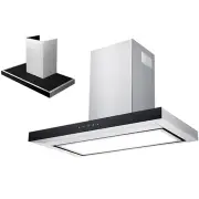 Inalto 90cm Box Canopy Rangehood ARBC90TPS