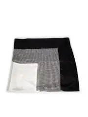 Black Square Pattern Scarf