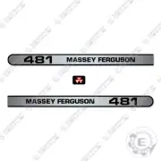 Fits Massey Ferguson 481 Decal Kit Tractor - With CAB - 7 YEAR OUTDOOR 3M VINYL!