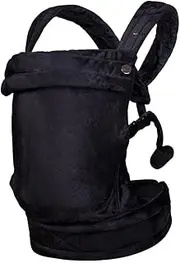 ·NEST BLANCHE· Baby Carrier for Newborn to Toddler, 7-35 lbs Weight Capacity, Ergonomic Backpack Design, Front and Back Facing Options, Black