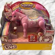 Little Live Pets Sugardust My Dancing Interactive Unicorn My Horn Lights Up NEW