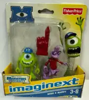 Fisher-Price Imaginext Disney Pixar Monsters University Mike & Randy Figures NIP
