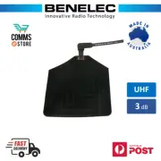 Benelec UHF Window Patch Antenna, 470-515MHz - 02630Z