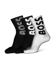 Boss Logo Crew Socks - 3 Pack