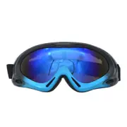 Windproof Mirror X400 Ski Glasses Monolayer Sand Proof Snow Outdoor Cycling Motorcycle Goggles Blacku0026blue Goggles & Sunglasses