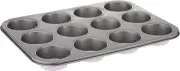 Two Toned 12 Cup Muffin Pan, Pink