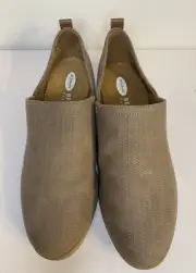 New - Women’s Dr Scholl’s Ruler Taupe Grey Loafers Size 6