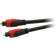 PRO2 LA0469 0.5M 6Mm Toslink Optical Lead Double Protected, Super Flexible Cable 0.5M 6MM