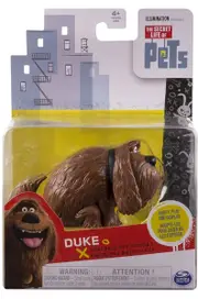 SECRET LIFE OF PETS POSEABLE PET FIGURE DUKE