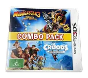 Combo Pack Madagascar 3 and The Croods Nintendo 3DS 2DS Game (Pre-Owned)
