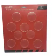 (5-Pack) Air-Tite by Ultra Pro 1oz Silver Round Coin Capsules H39 Direct Fit
