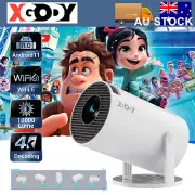 5G 4K Projector Smart HD LED WiFi Mini Bluetooth Office Home Theater USB 10000:1