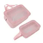 Clear Makeup Bag Breathable Lightweight Portable Transparent Comestic Washba WTD