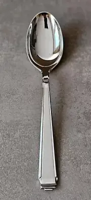 Robbe And Berking Deco Art Soup Spoon 925 Sterling Silver