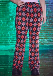 [Dolls Kill x DC] Plus Harley Quinn Of Rage Yoga Pants