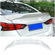 For Nissan Altima/Teana 19-24 White R-Style Rear Spoiler Tail Trunk Lip Wing Bar