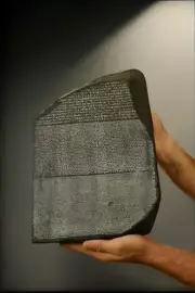 Marvelous The Rosetta Stone Rare statue Egyptian Vintage Antiques Replica BC