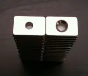 10 Huge Neodymium Block Magnets. Super Strong Rare Earth N52 3/4" x 1/2" x 1/8"