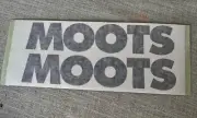 Moots Downtube Decal, Black