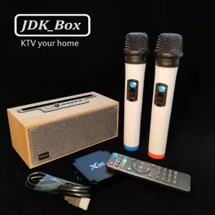 【JDK歌大師】K4 無線影音網路KTV唱歌機(麥克風音箱 藍芽麥克風 家庭KTV 卡拉OK)
