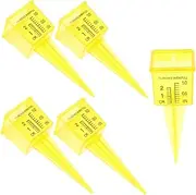 Rain Gauge Sprinkler for Pack 1.5 Inch Outdoor Rain Gauge Pressure Gauge for Water Garden Tool
