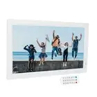Digital Photo Frame 22in Body Sensing Video Picture Playback Music Clock Cal Set