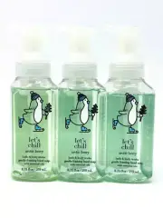 3 BATH & BODY WORKS LET'S CHILL ARCTIC BERRY GENTLE FOAMING HAND SOAP NEW