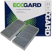 ECOGARD XC10389C Premium Cabin Air Filter with Activated Carbon Fits 2014-2024 Mini Cooper, 2017-2024 Cooper Countryman, 2016-2024 Cooper Clubman, 2020-2024 BMW 228i xDrive Gran Coupe