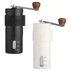 Hand Crank Coffee Grinder Conical Burr Grinders for Travel French Press