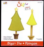 SIZZIX Bigz Die CHRISTMAS TREES
