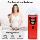 EMF Meter 5 Lights LED Magnetic Field Detector Electromagnetic Radiation Tester