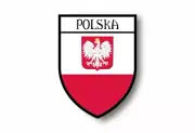 Stickers decal souvenir vinyl car shield city flag world crest poland eagle