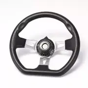 Go Kart Racing Steering Wheel Assembly for Buggy Golf Cart Mini Bike Trike Drift