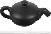 CIYODO Floating Teapot Decor Teapot Set Desktop Fountain Invisible Water Feature Elegant Tabletop Decoration
